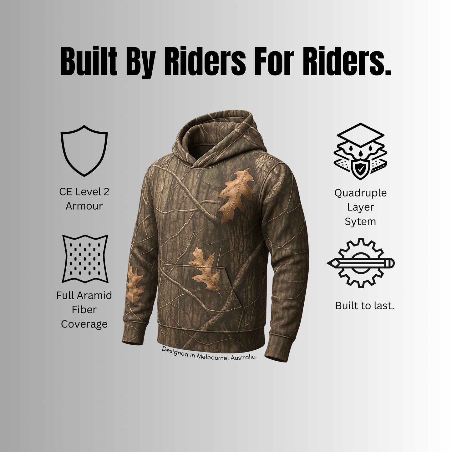 Riding Hoodie (Camo) V.1